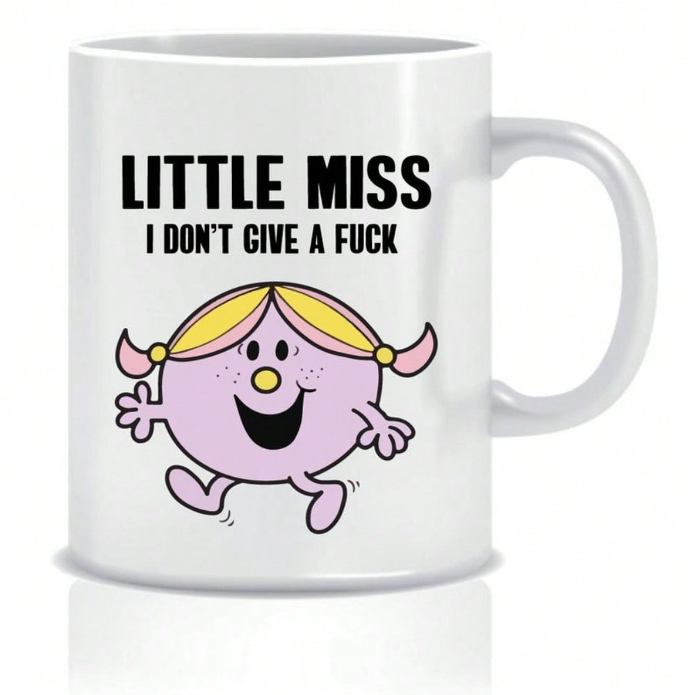 Little Miss Offensive Wordplay Mug – 11oz Funny Ceramic Coffee Cup, Multi-Purpose Travel Gift