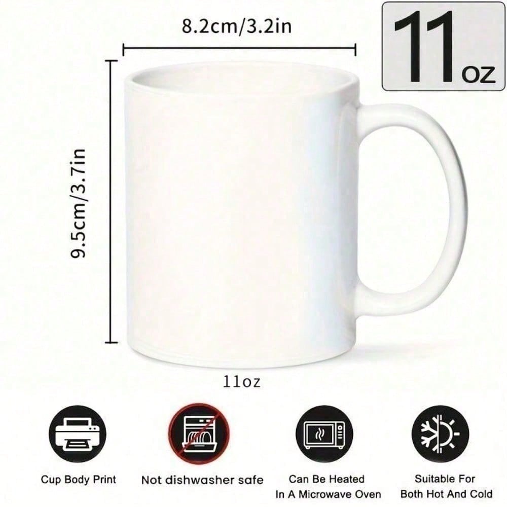 3D Pink Butterflies Ceramic Coffee Mug – 11oz Washable Reusable Coffee Cup, Multi-Purpose Travel & Holiday Gift