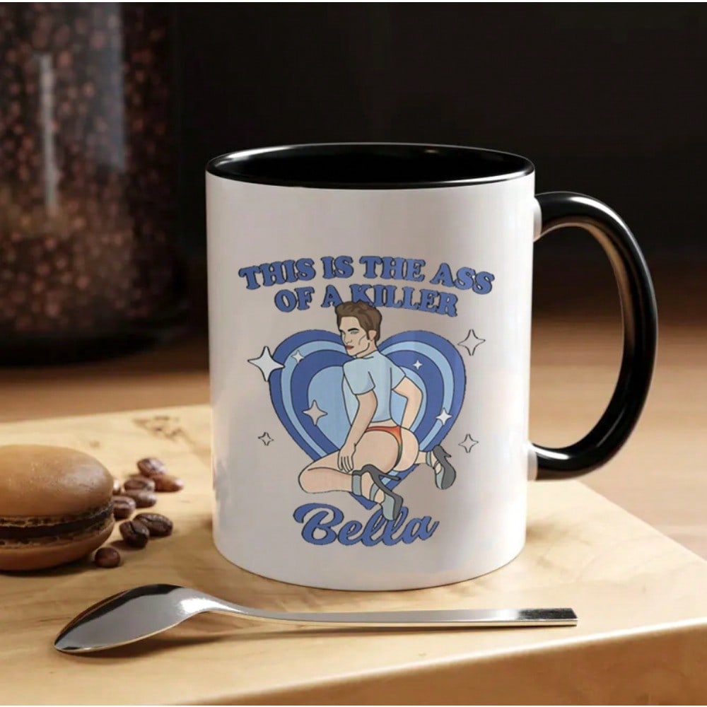 Funny Bella Ceramic Coffee Mug – 11oz Twilight Inspired Cup, Gag Gift for Birthday & Holidays