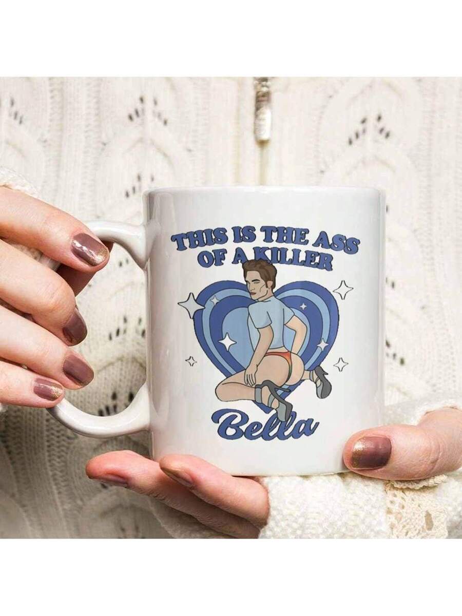 Funny Bella Ceramic Coffee Mug – 11oz Twilight Inspired Cup, Gag Gift for Birthday & Holidays