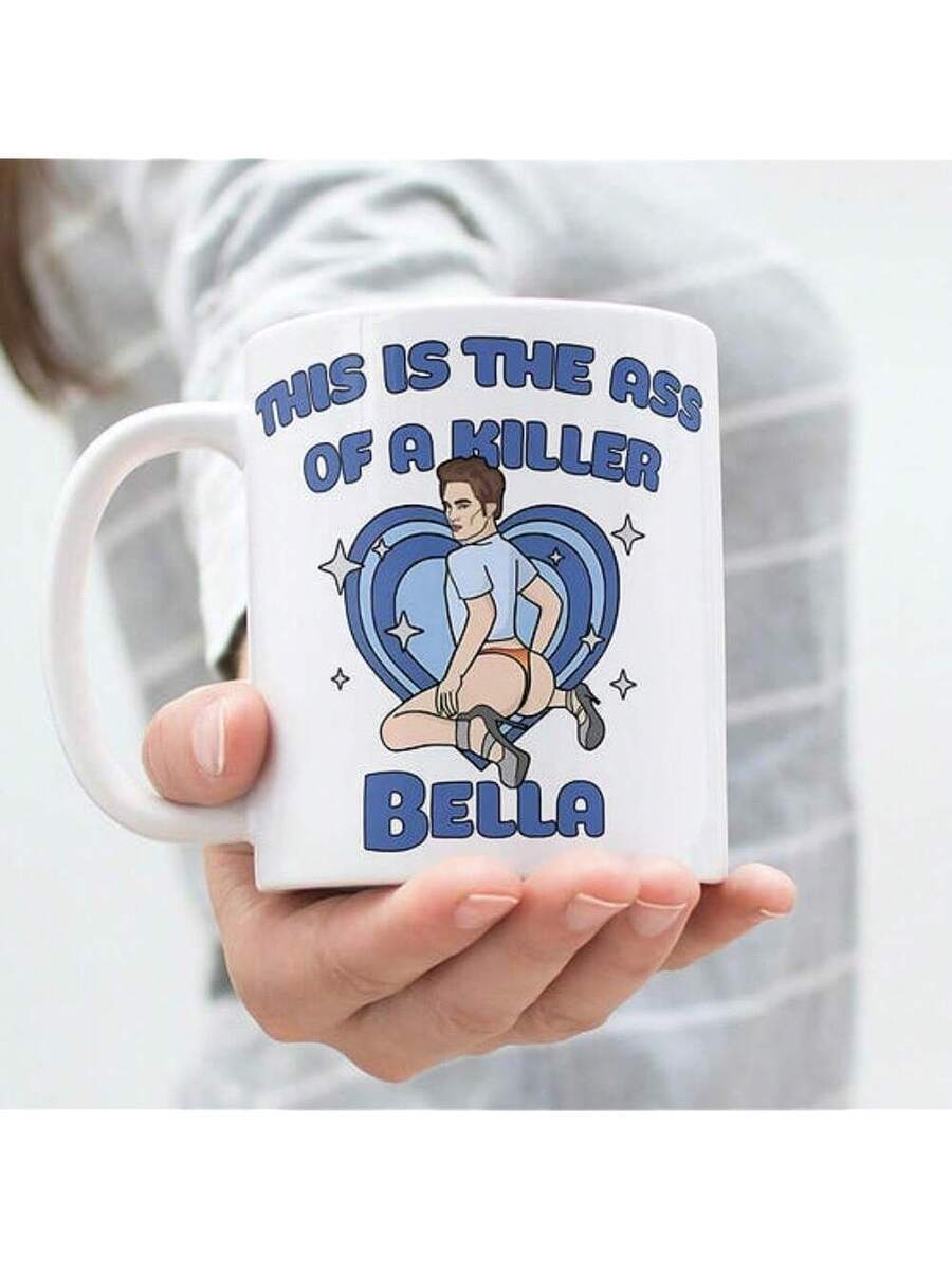 Funny Bella Ceramic Coffee Mug – 11oz Twilight Inspired Cup, Gag Gift for Birthday & Holidays